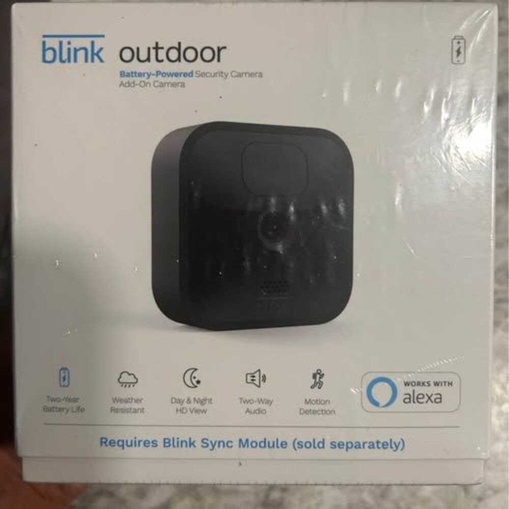 Blink Outdoor 3rd Generation Add-On Camera BCM00400U Smart Security Camera Brand